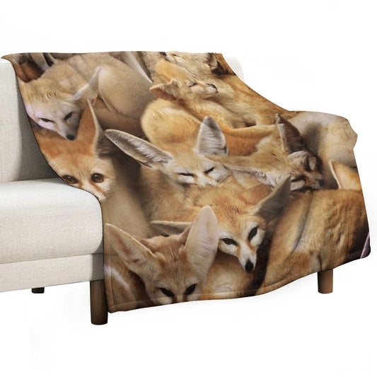 Fennecs Anti-pilling Throw Blanket