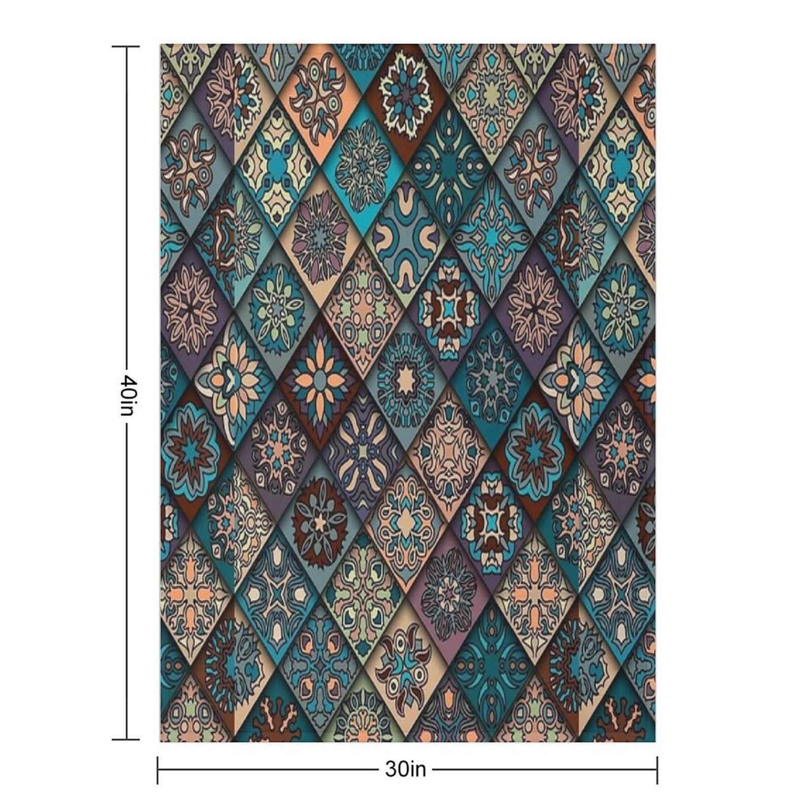 FLOWERS CLASSIC 2 Premium Throw Blanket