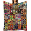 Rock Band Gift-ready Throw Blanket