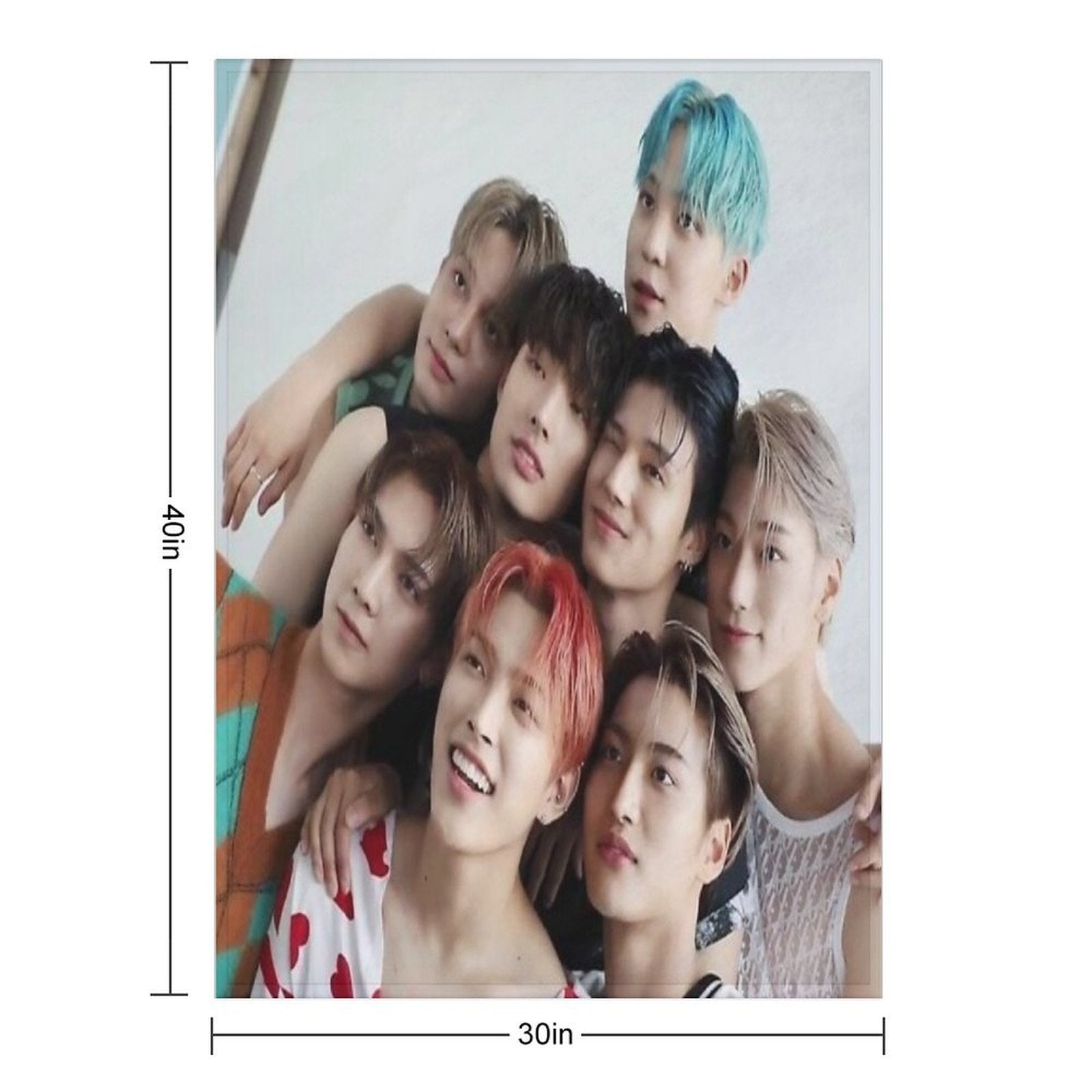 Ateez Comfort Throw Blanket