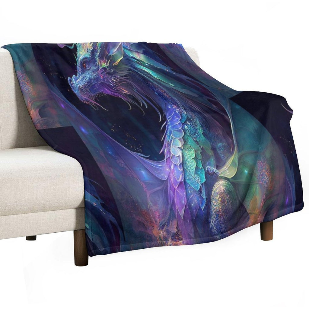 Celestial Dragon Premium Throw Blanket