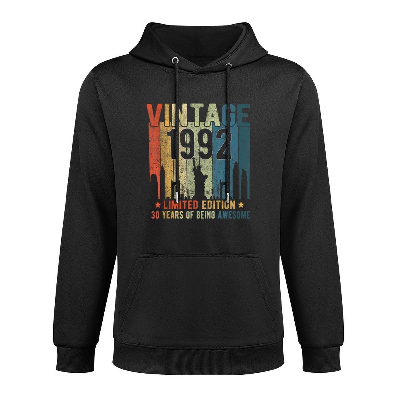 30 Year Old Gifts Vintage 1992 Limited Edition 30th Birthday Adjustable Hood Hoodie