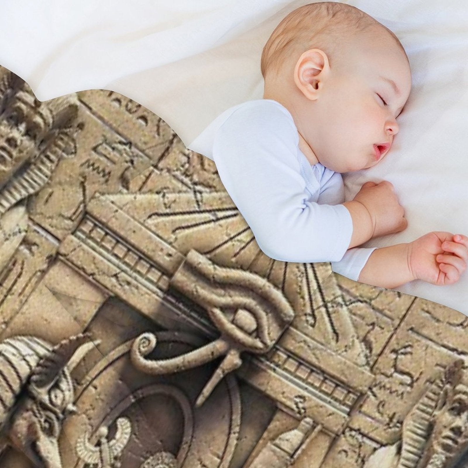 Egyptian Gods Versatility Throw Blanket