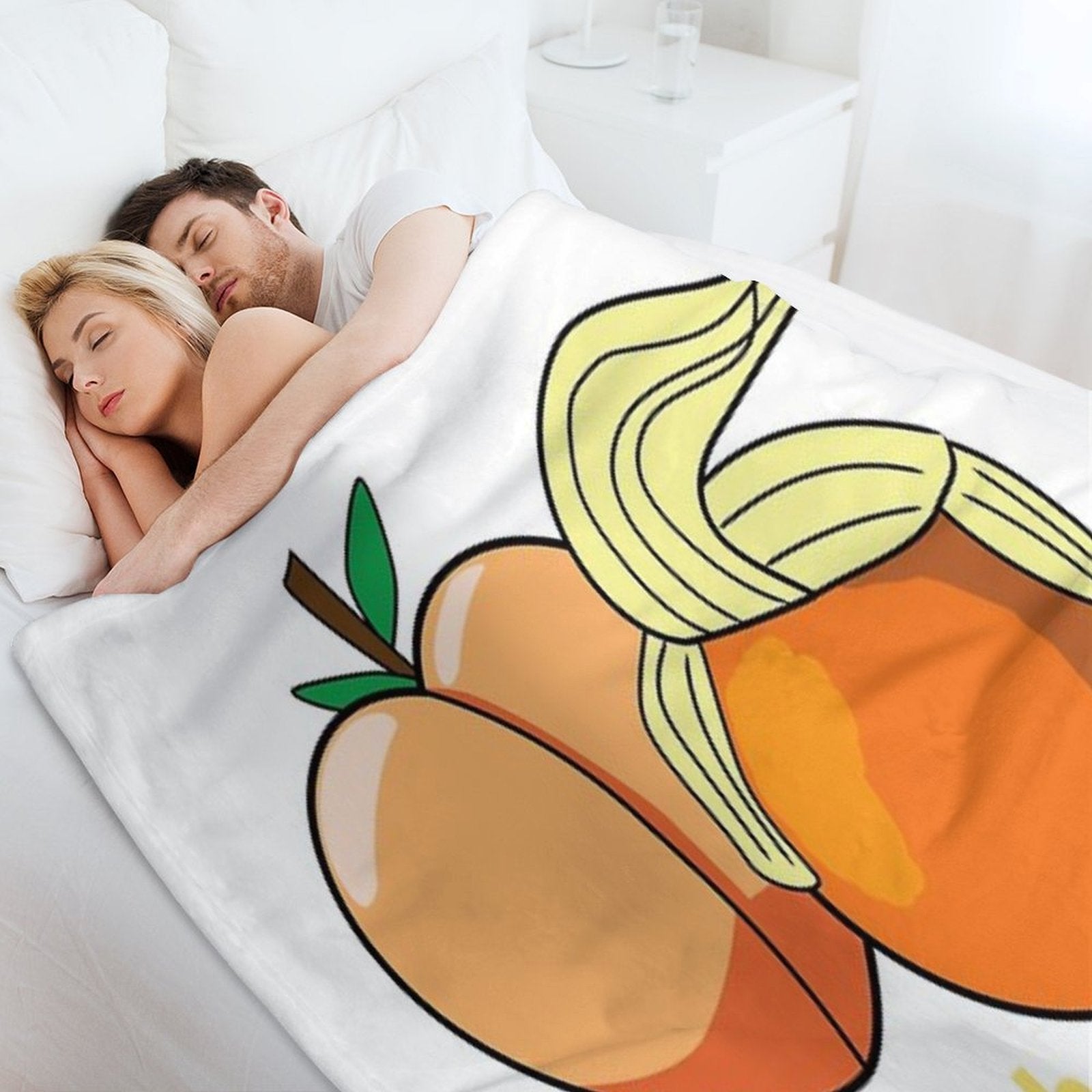 Impeach The Orange No Background Quick-dry Throw Blanket