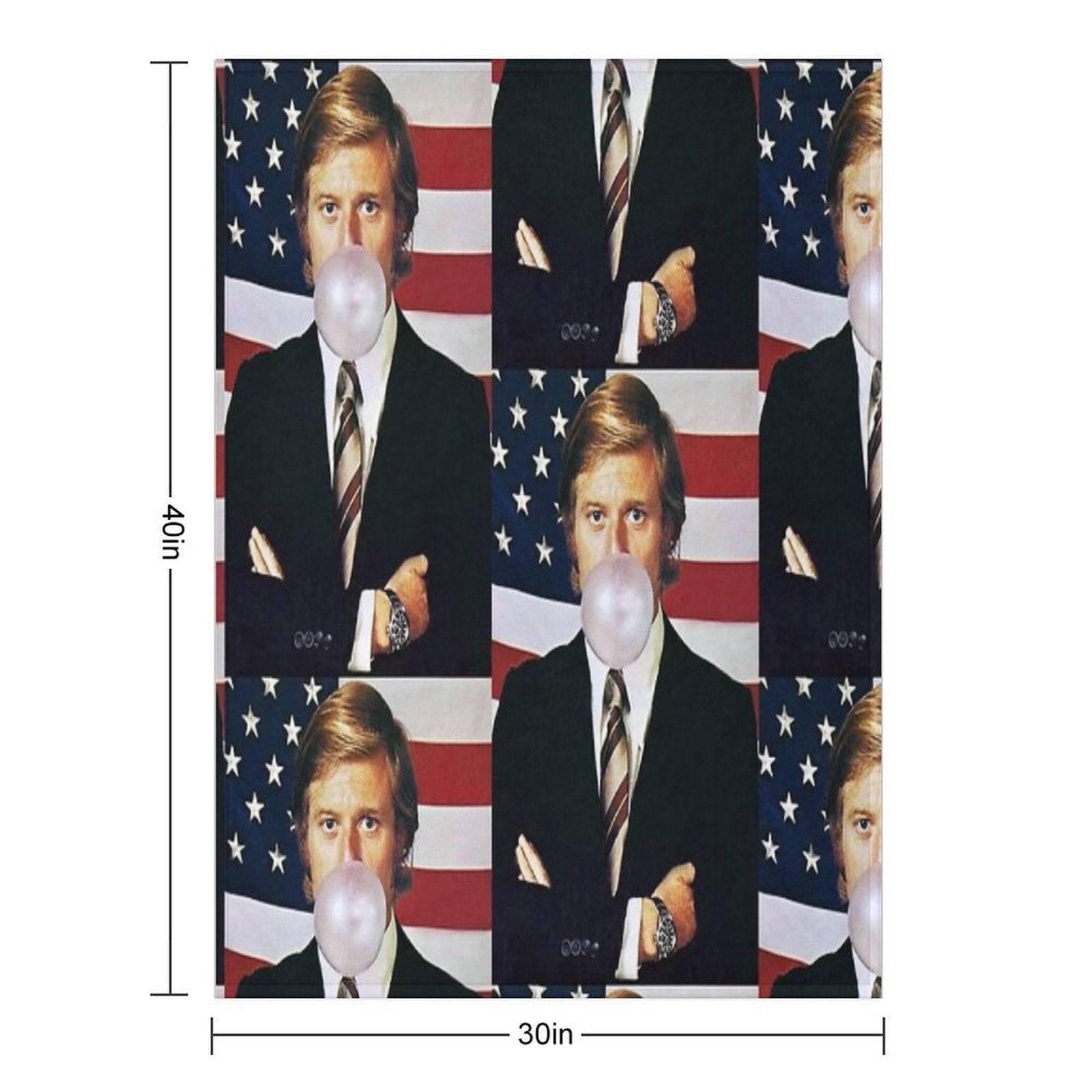 Robert Redford Sustainable Throw Blanket