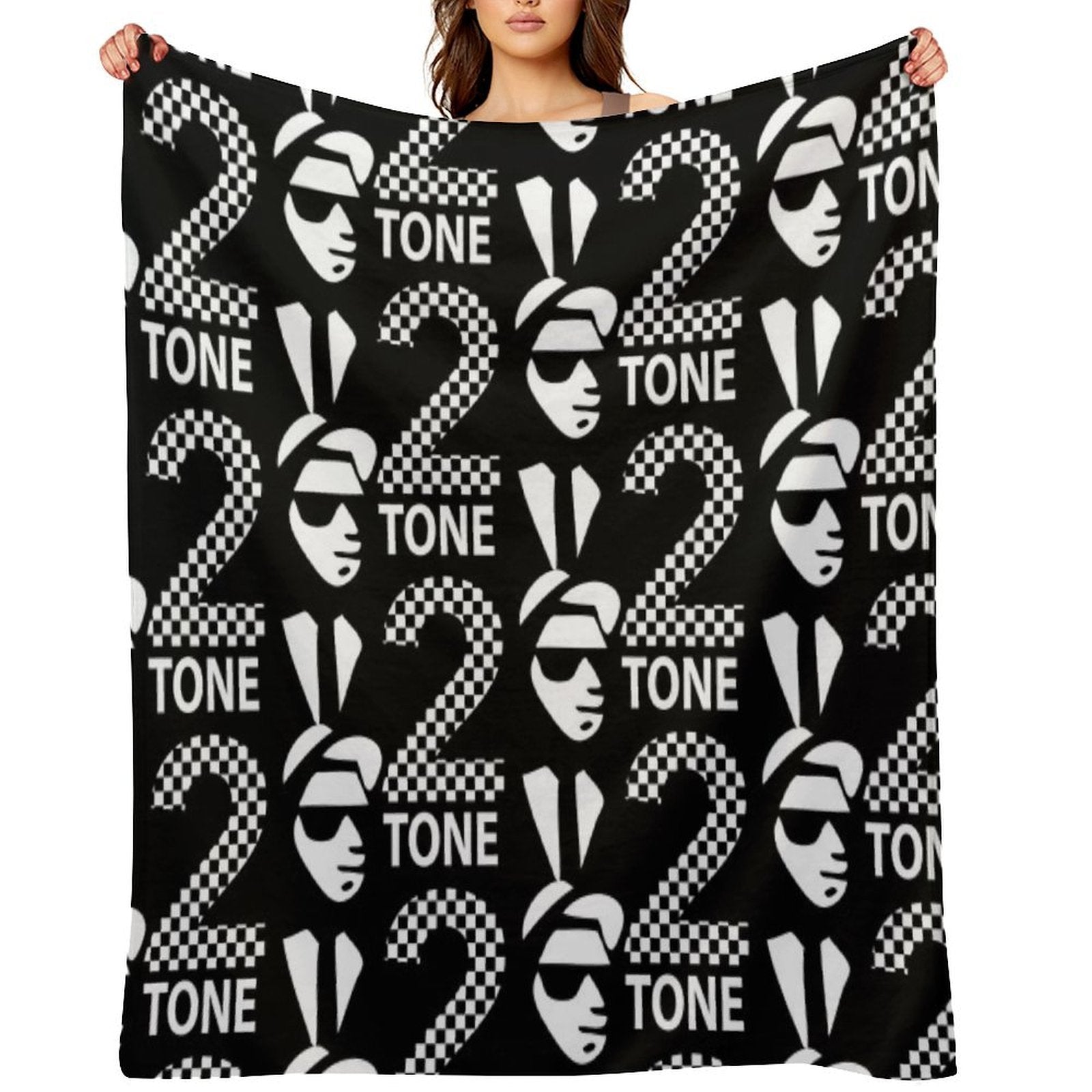 The Specials 2 Tone  Rude Boy Two Tone Ska 2 Music Records All-season Throw Blanket