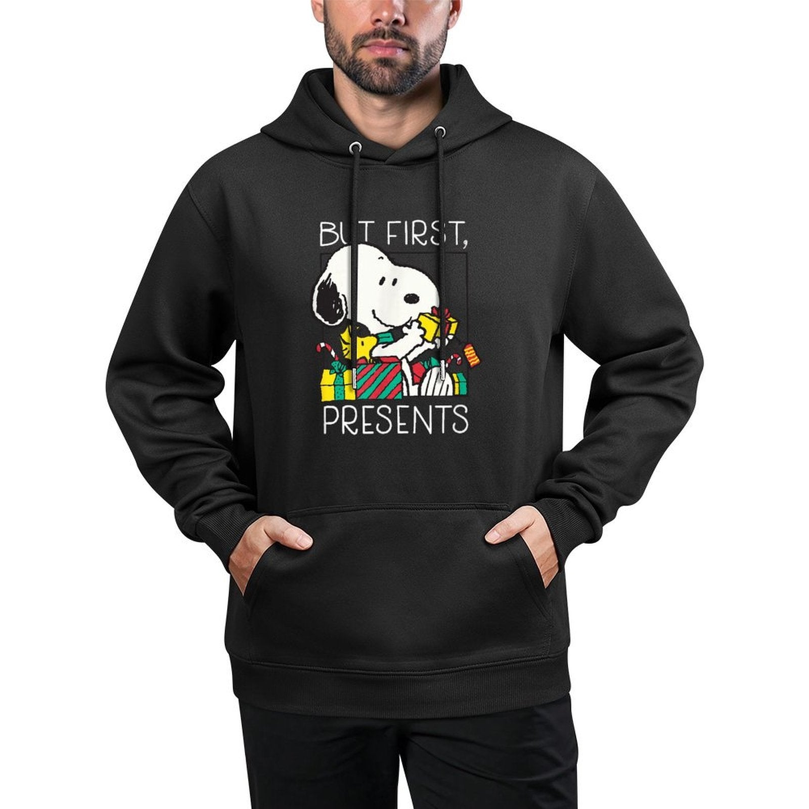 Peanuts - Christmas Snoopy - But First, Presents Breathable Fabric Hoodie
