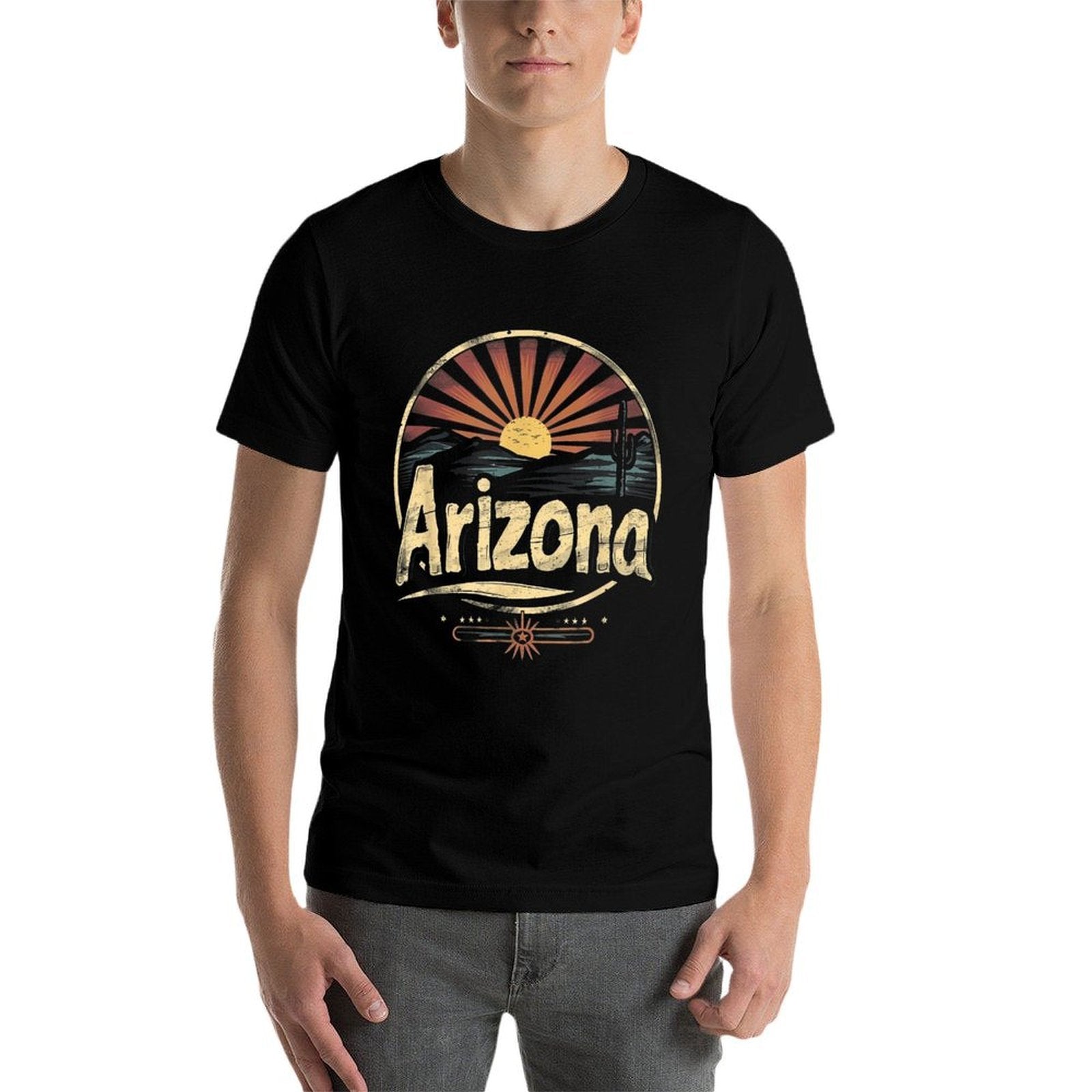 Arizona - Cool Funny Graphic Vintage Men Women Kids Retro  Vintage-inspired T-Shirt