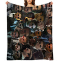 Devil Dare Photo Collage Comfort Throw Blanket