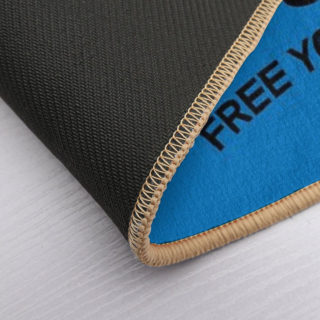 Naturism Gifts - Nudist Shirts - Naturist Bags - Beach Gifts - Lifestyle Gifts - Nude  Non-Slip Bath Mat