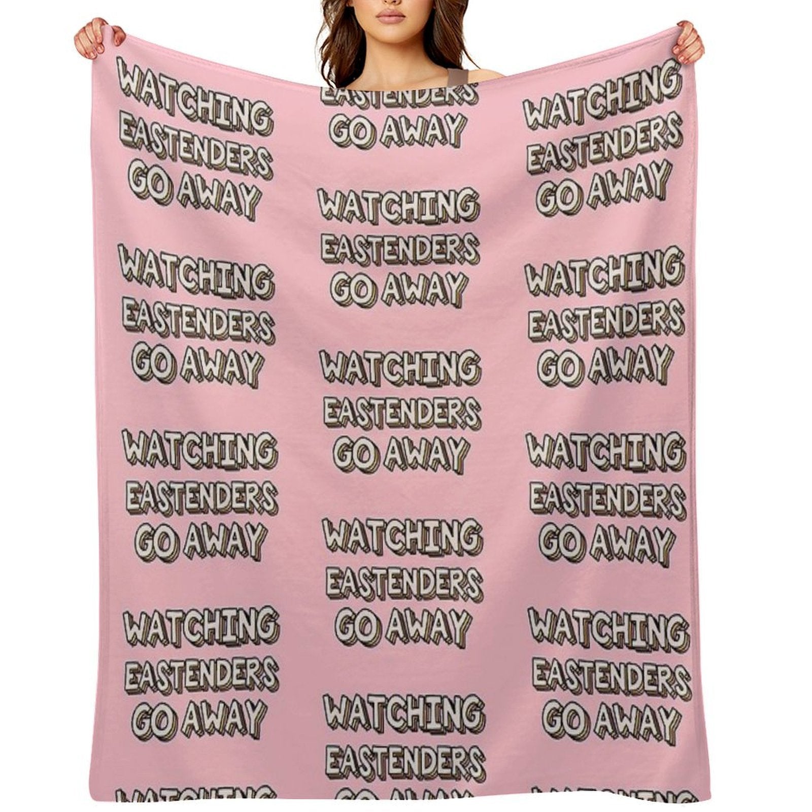 Watching Eastenders Go Away Gift-ready Throw Blanket