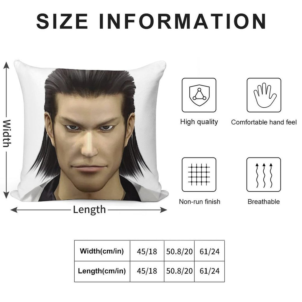 Yakuza Nishiki Soft Decorative Cover Throw Pillow