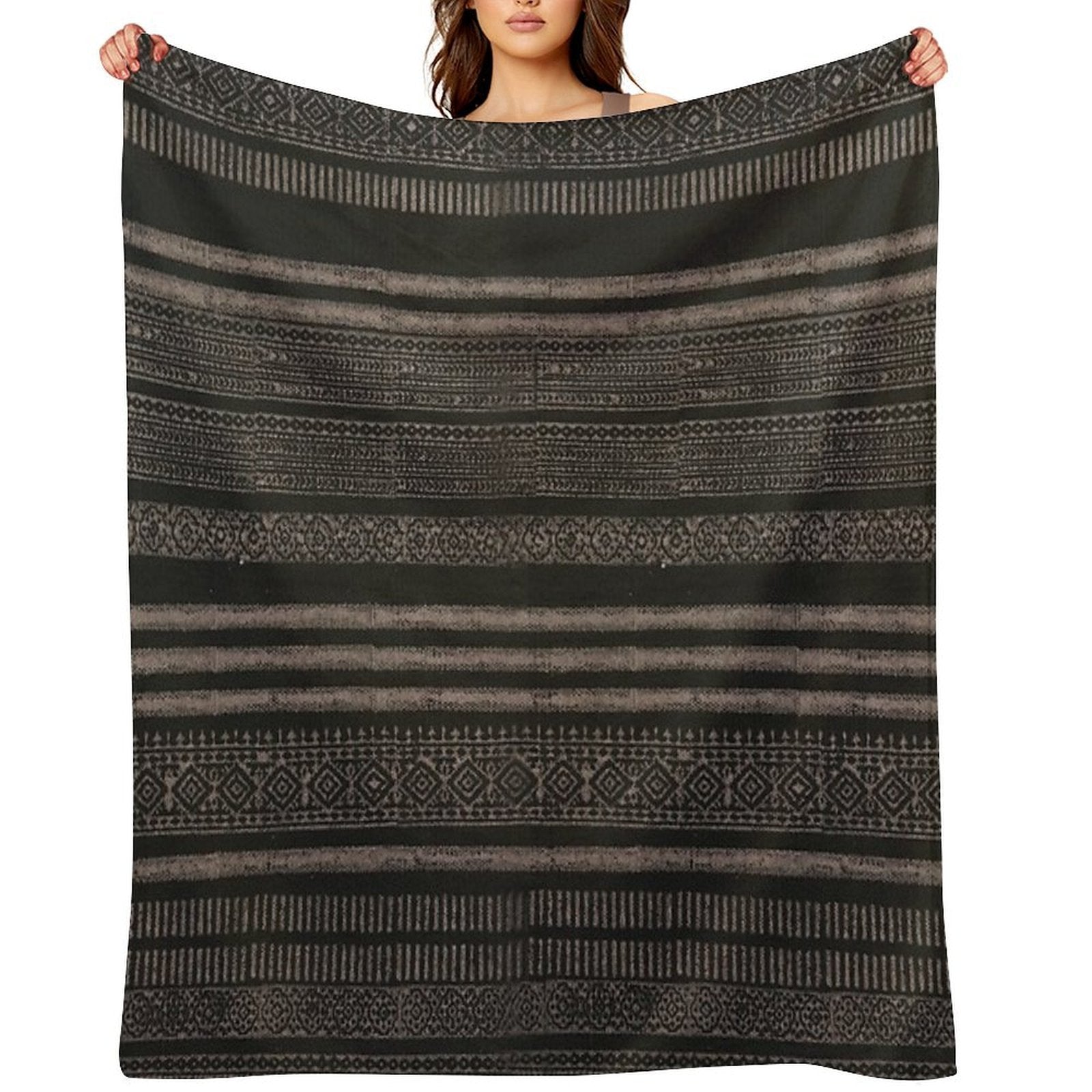 Antique Persian Rug 1 Quick-dry Throw Blanket