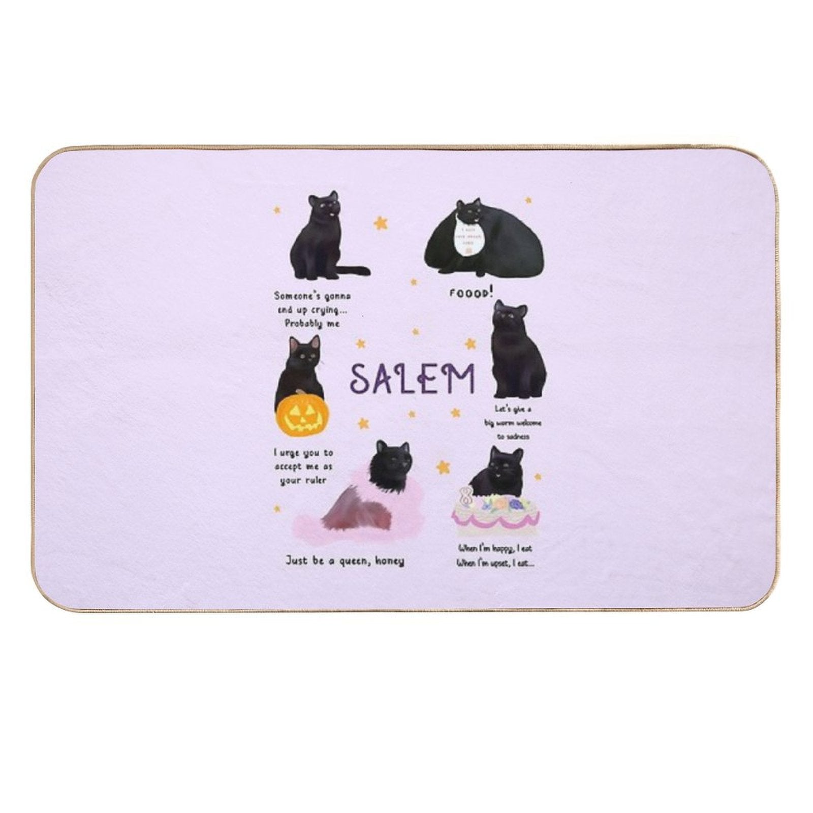 Salem  Easy To Clean Bath Mat
