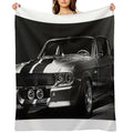 1967 Ford Mustang Shelby GT 500 Shrink-resistant Throw Blanket
