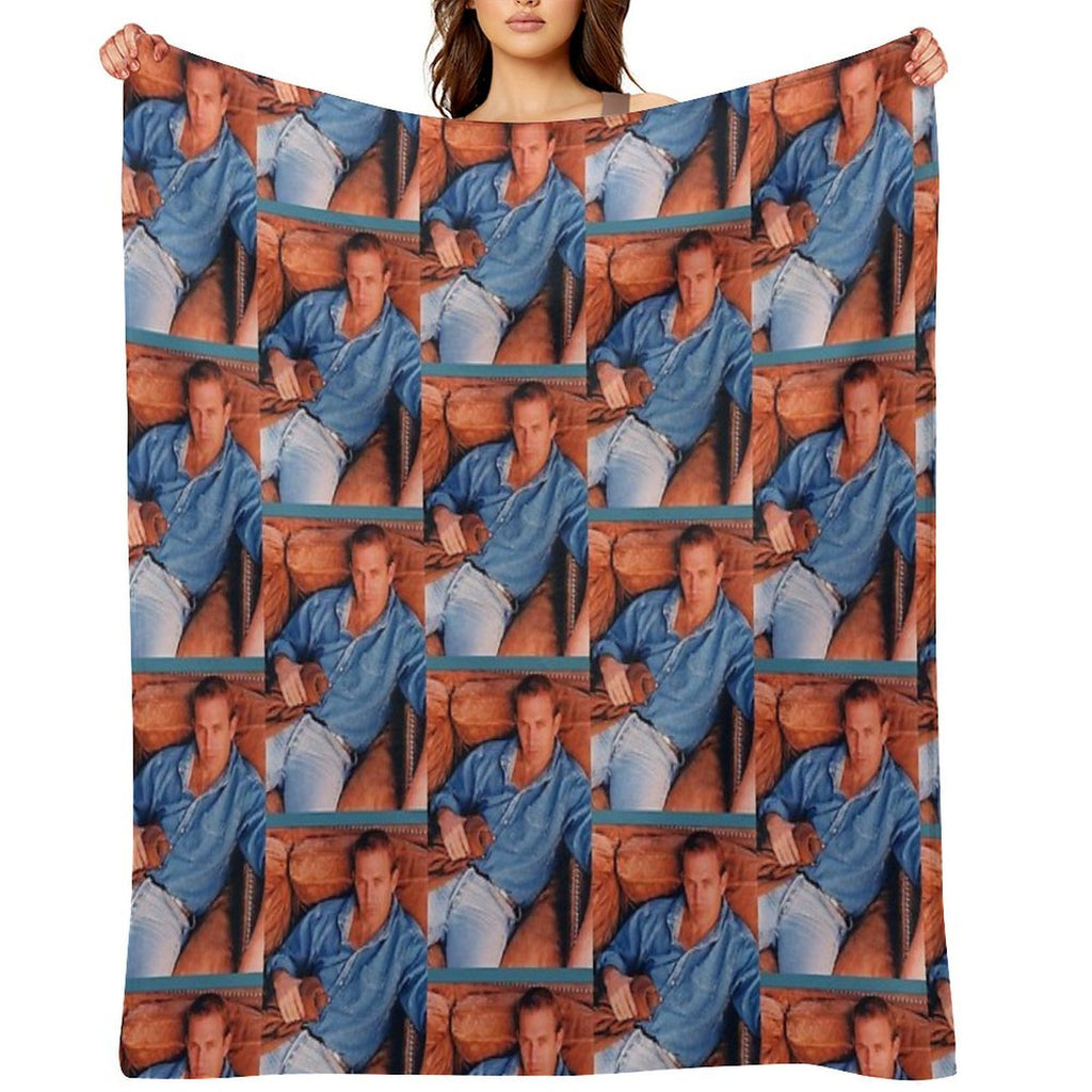 Kevin Costner Multi-functional Throw Blanket