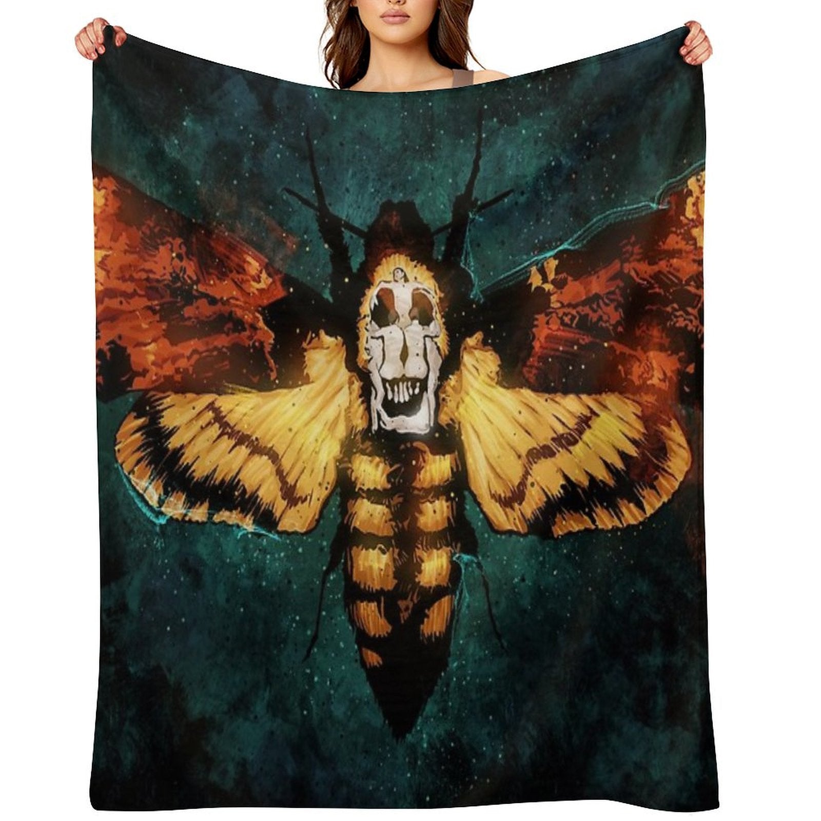 The Silence of The Lambs Easy Care Throw Blanket