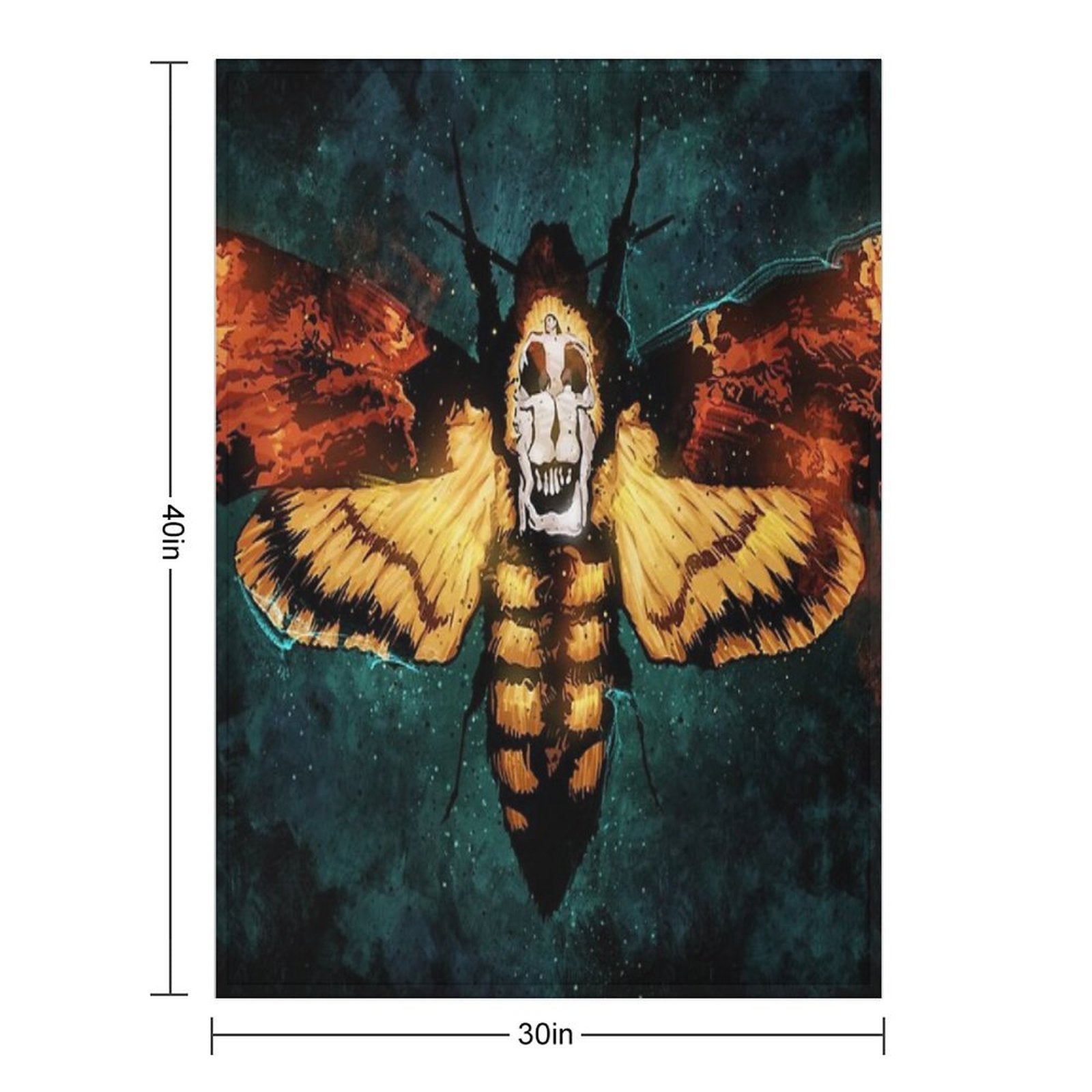The Silence of The Lambs Easy Care Throw Blanket