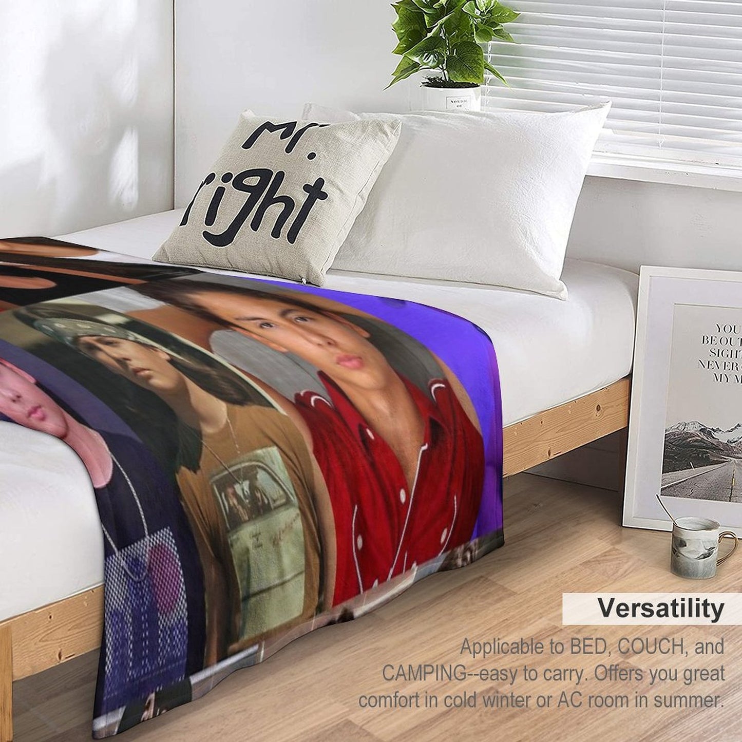 Miguel Cazarez Mora Collage Anti-pilling Throw Blanket