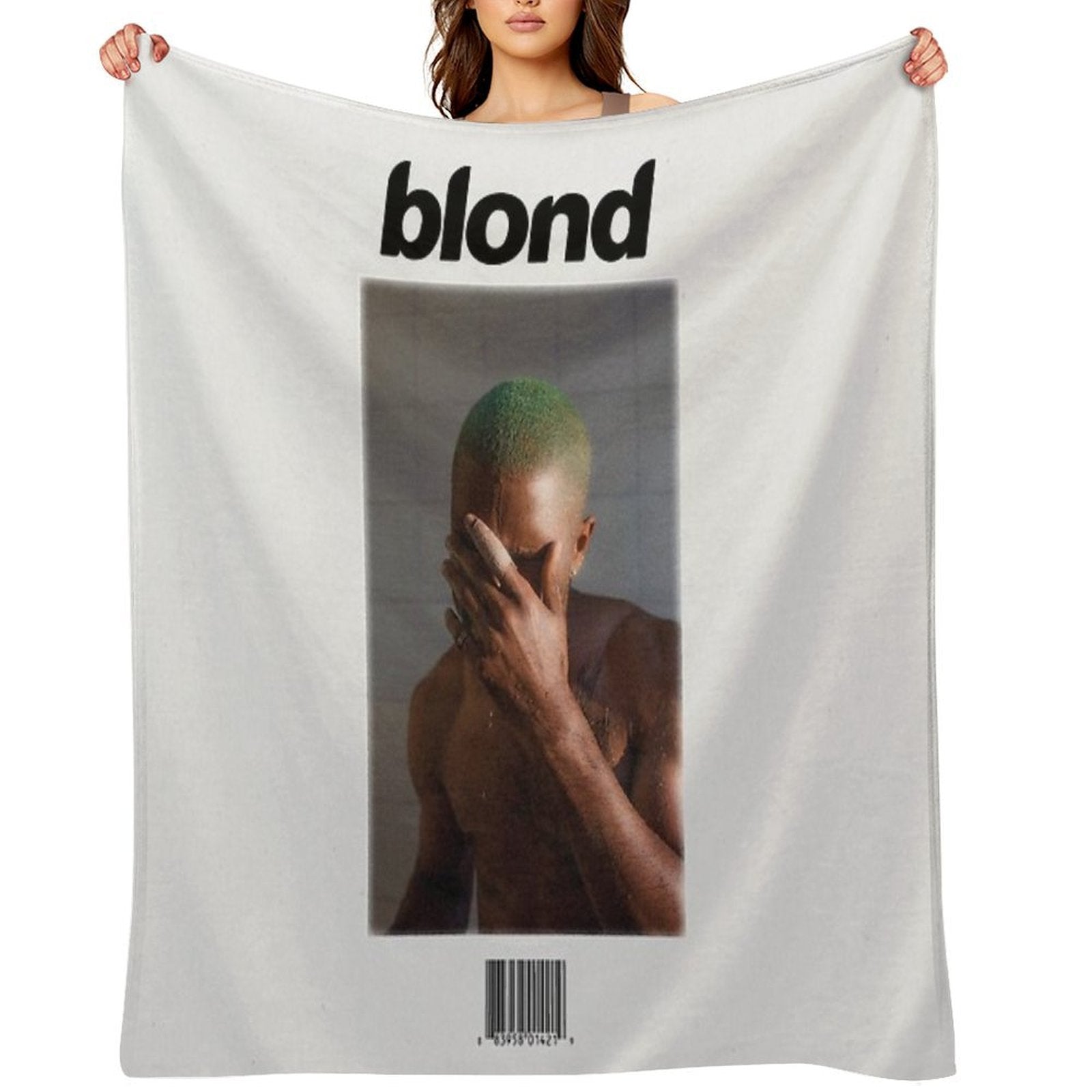 Blond Frank Ocean Album Grainy Vintage Retro Premium Throw Blanket