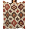 Desert Sun Motif Compact Throw Blanket