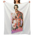 Thomas Magnum - 80s Design Versatility Throw Blanket