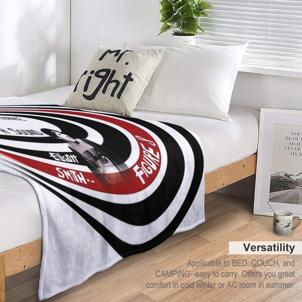Elliott Smith Figure 8 Sustainable Throw Blanket