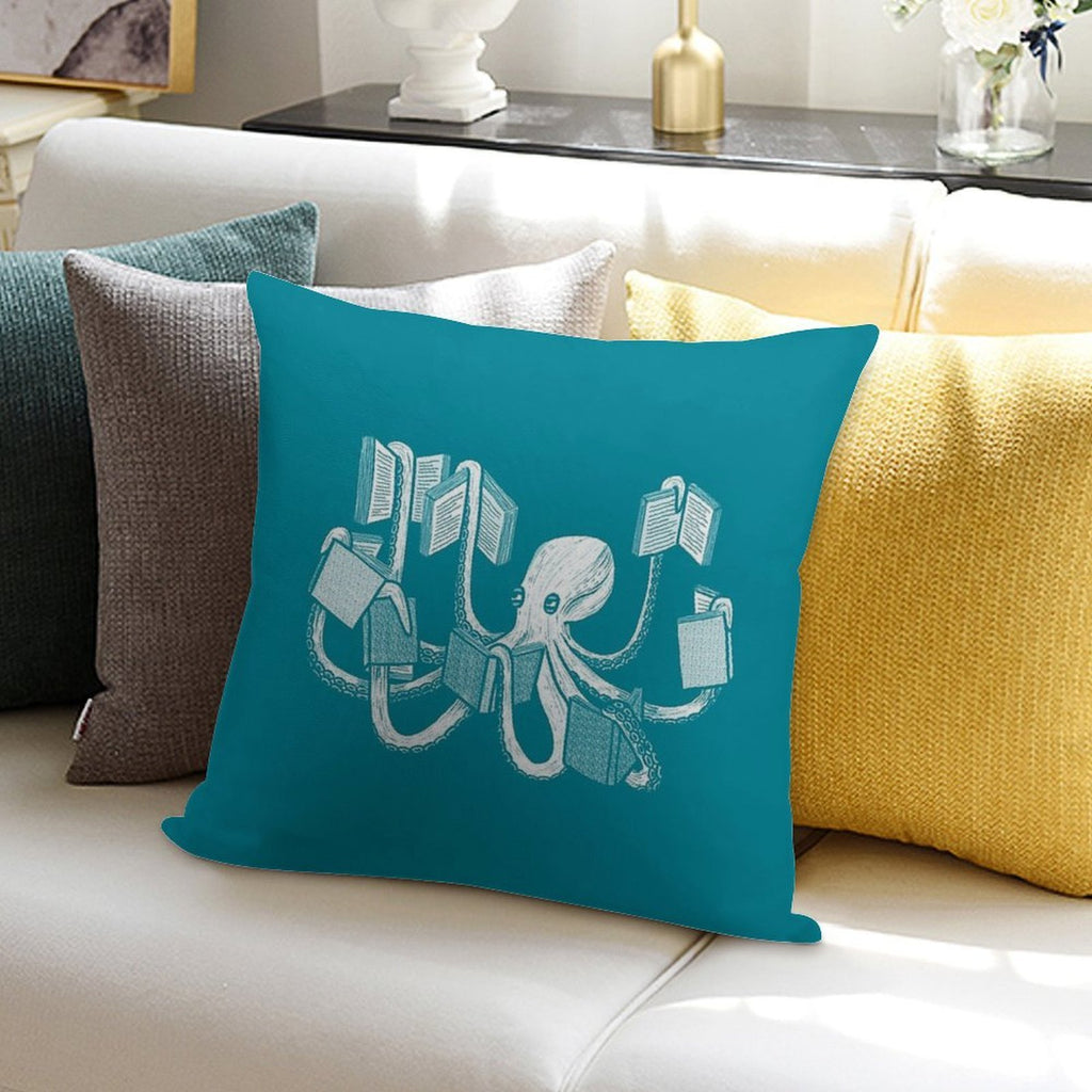Armed With Knowledge Soft Warmth Comfort Throw Pillow