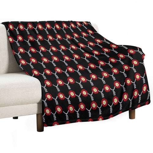 Anne Boleyn Tudor Rose Gift-ready Throw Blanket