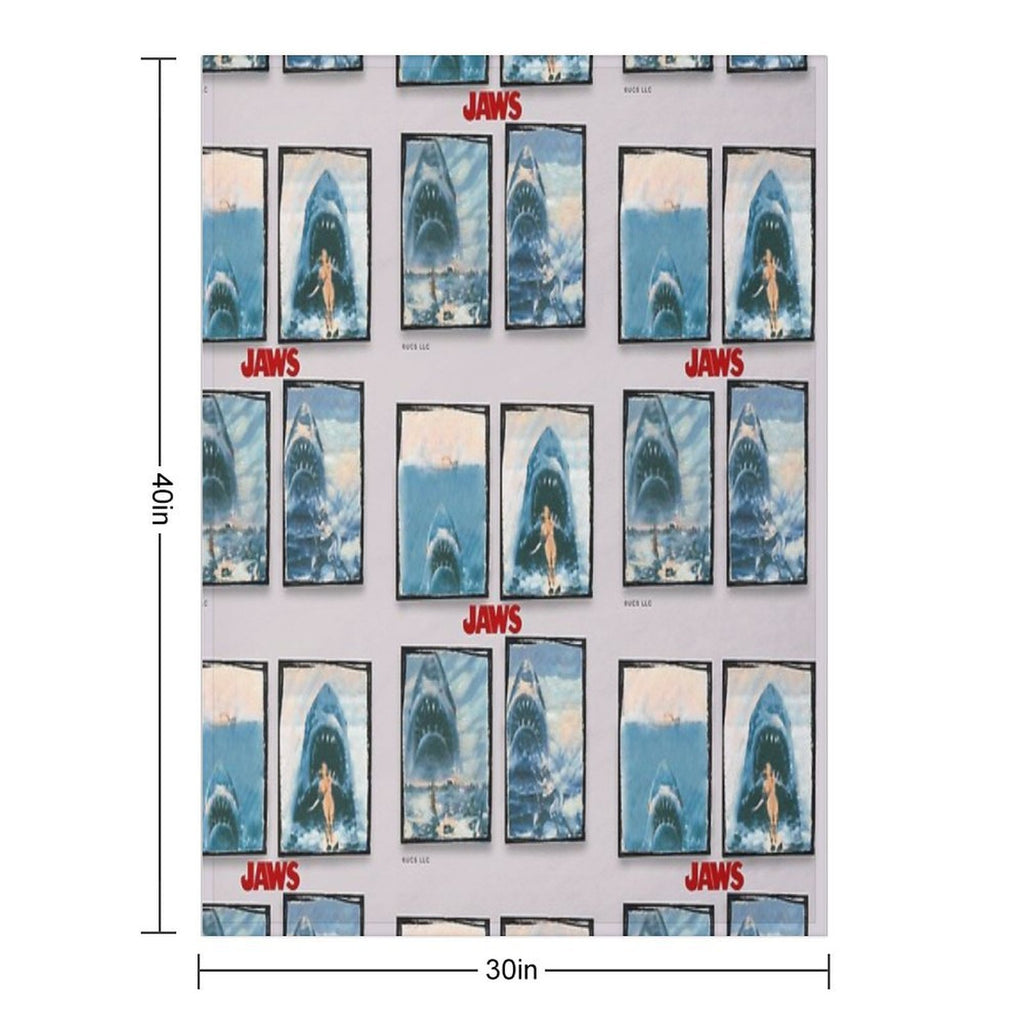 The Jaws Moments Comfort Throw Blanket