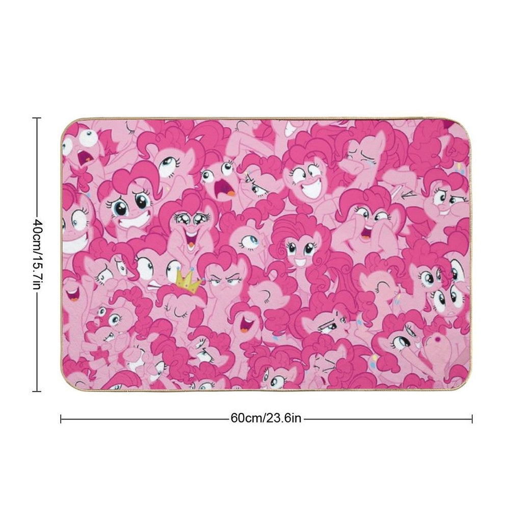 Pinkie Pie Mess  Odorless Bath Mat
