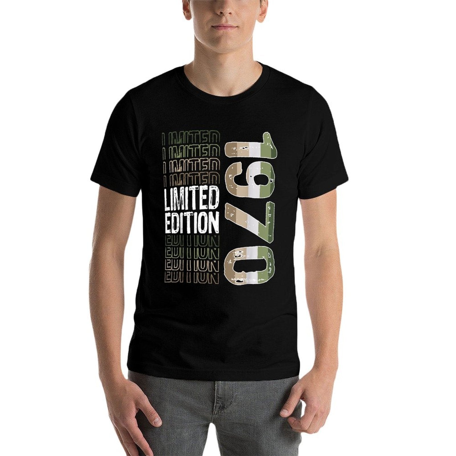 Limited Edition Vintage 1970 Retro Birthday  High-quality Stitching T-Shirt