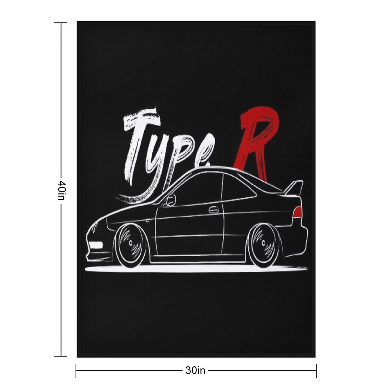 JDM Integra Quick-dry Throw Blanket