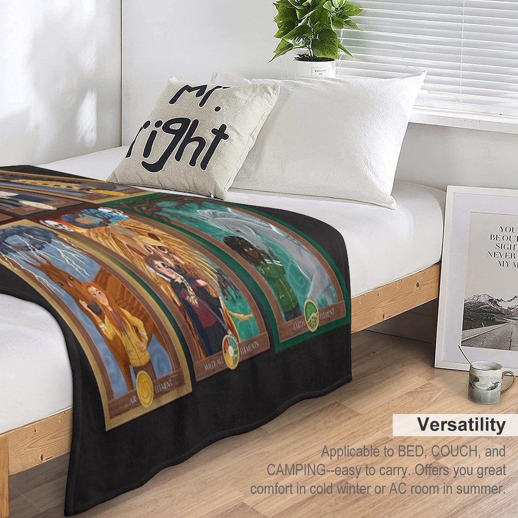Skandar Character Portraits Versatility Throw Blanket