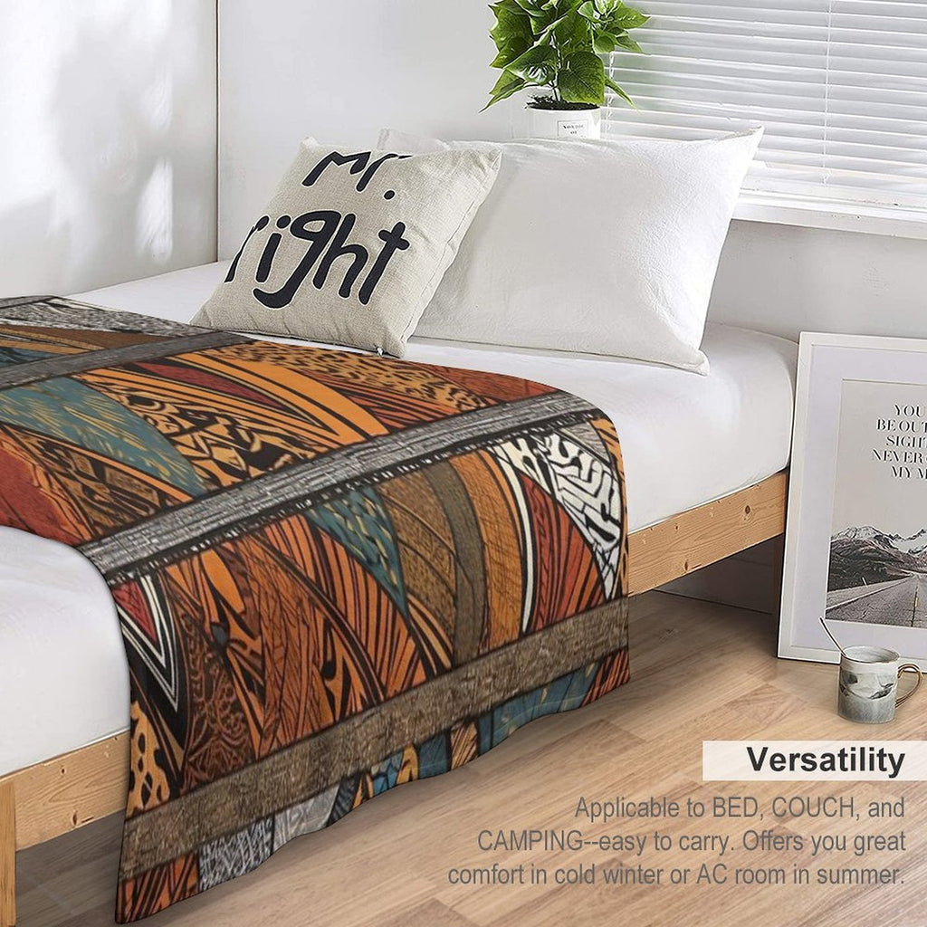 Africa Vibes Comfort Throw Blanket