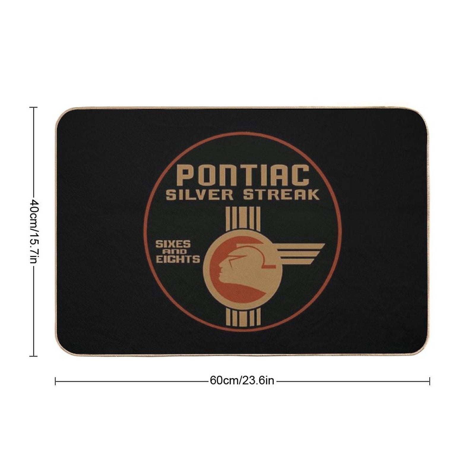 Pontiac Silver Streak 6's & 8's Durable Bath Mat