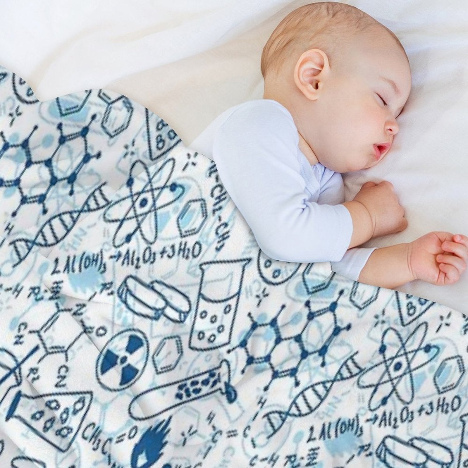 Chemistry Durable Throw Blanket