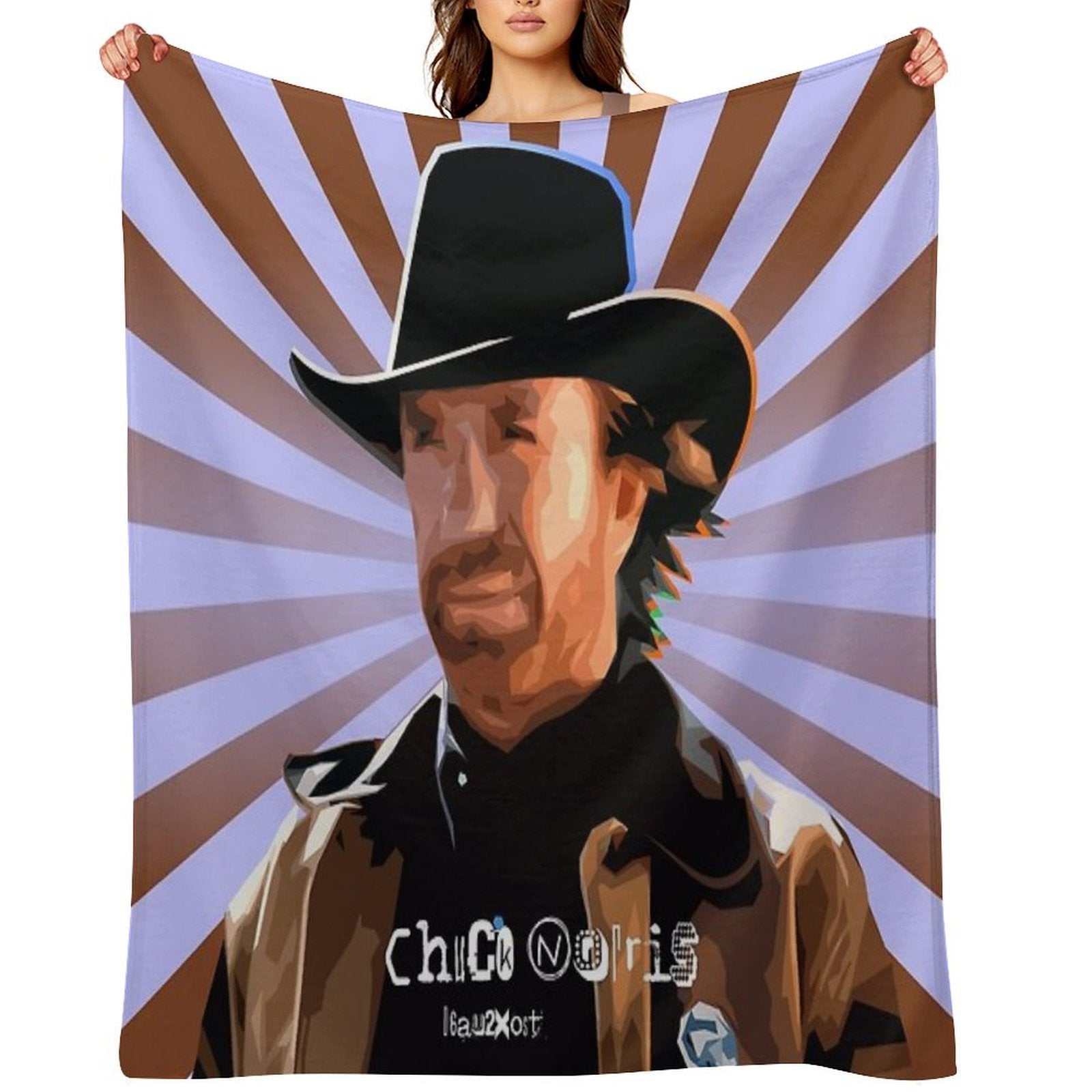 Chuck Norris Multi-functional Throw Blanket