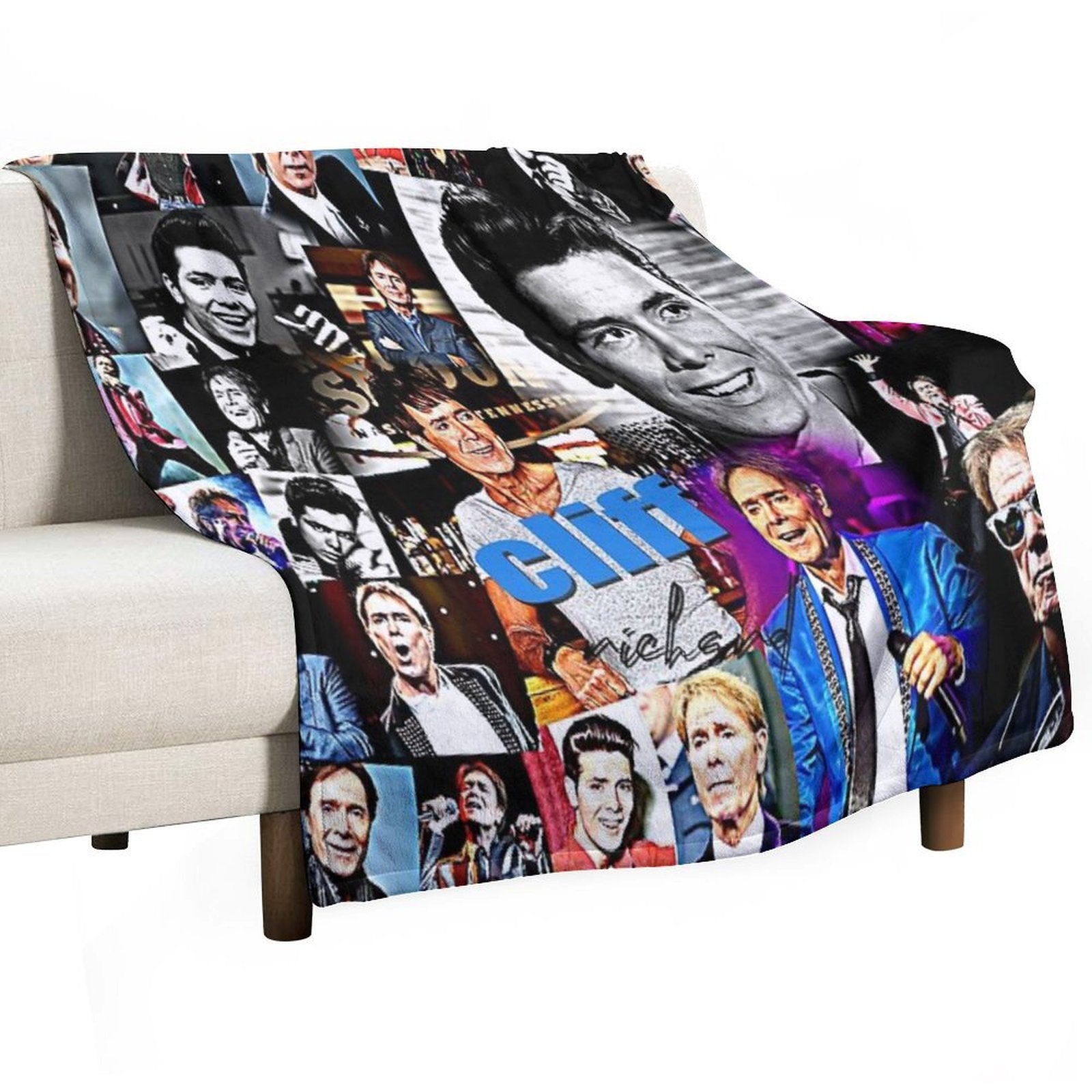 Cliff Richard Lightweight Throw Blanket