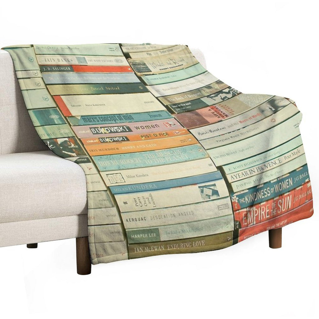 Bookworm Gift-ready Throw Blanket