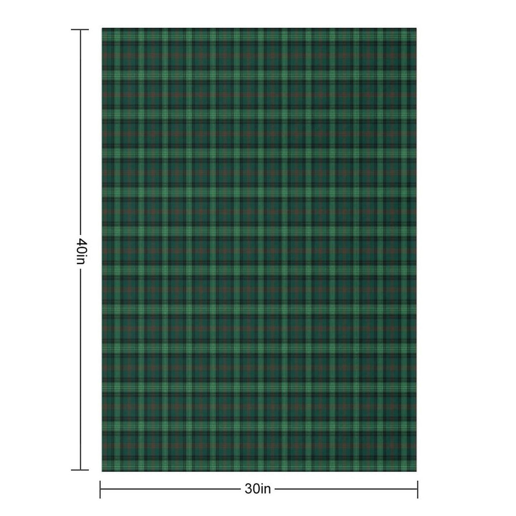 Clan Ross Hunting Tartan Compact Throw Blanket