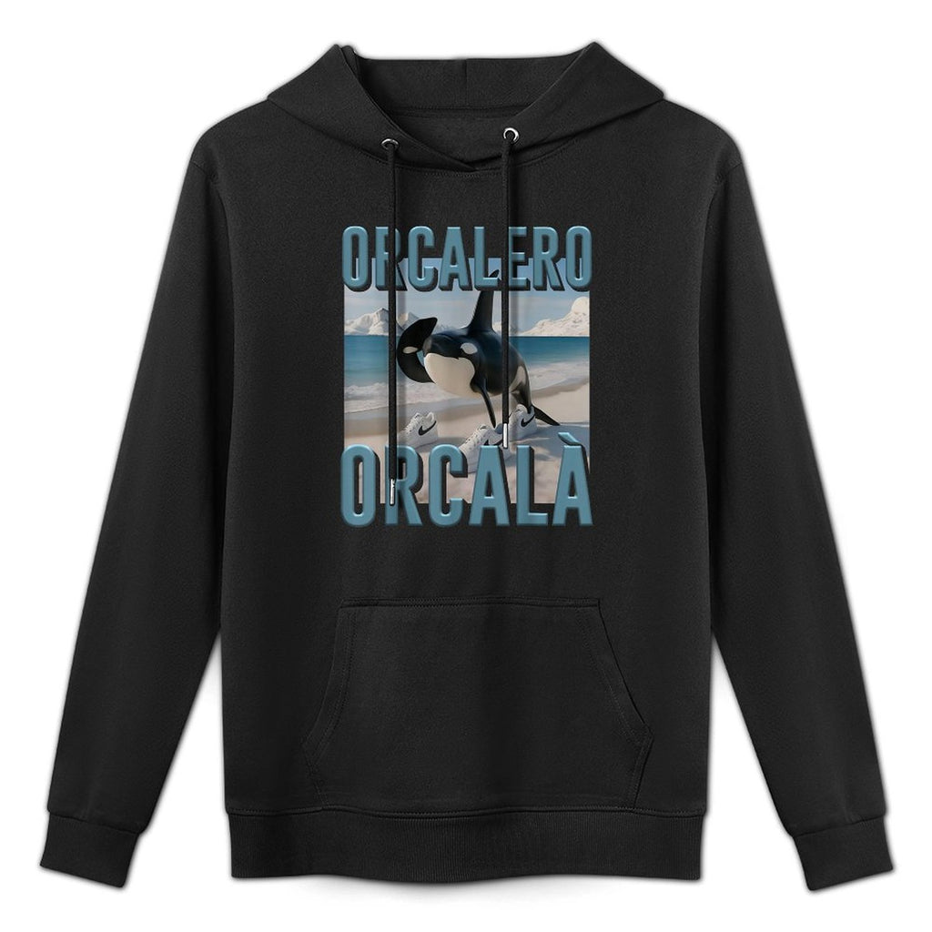 Funny AI Generated Monster Trendy Orcalero Orcala Orca Casual Wear Hoodie