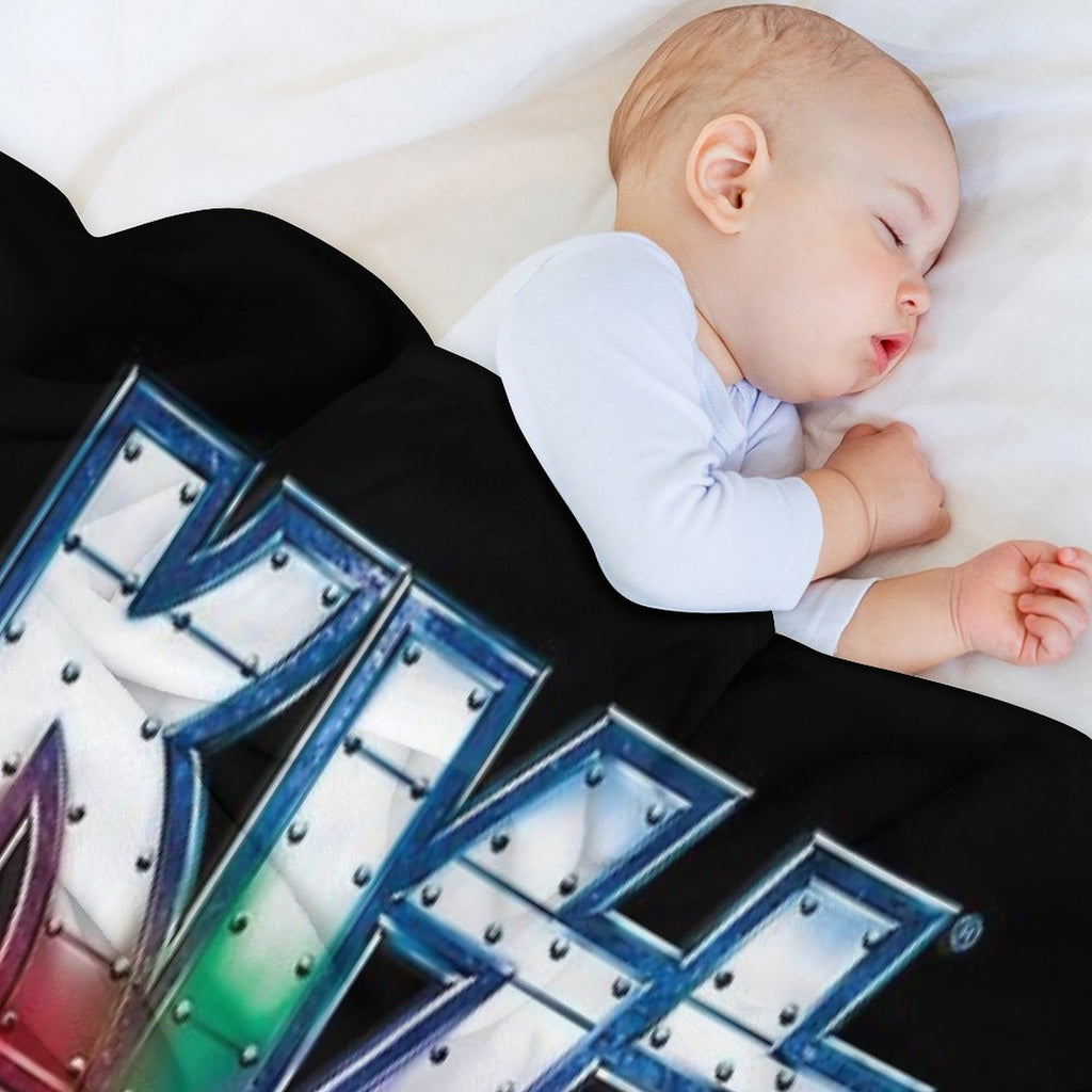KISS Band Machine-washable Throw Blanket