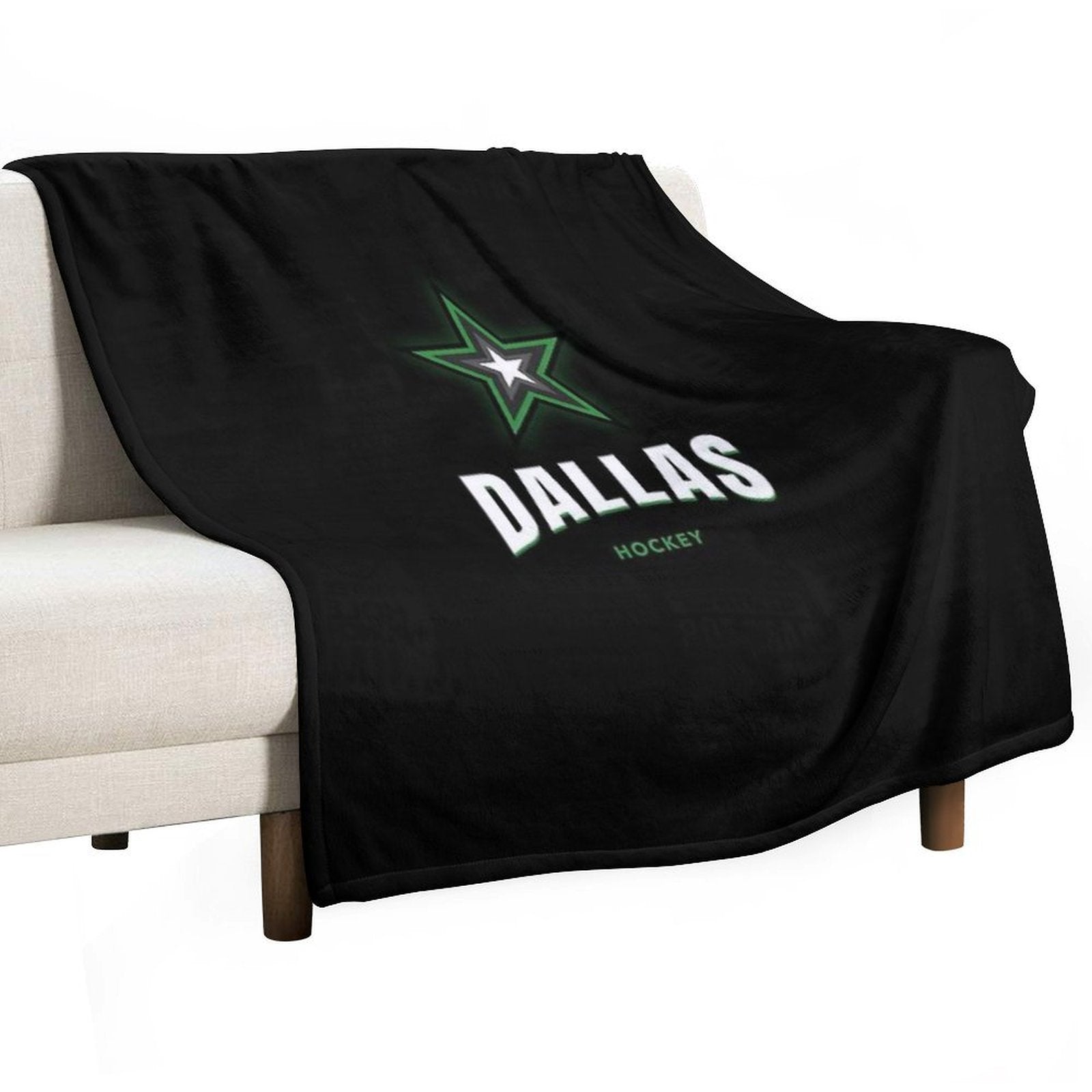 Dallas Stars Hockey Compact Throw Blanket