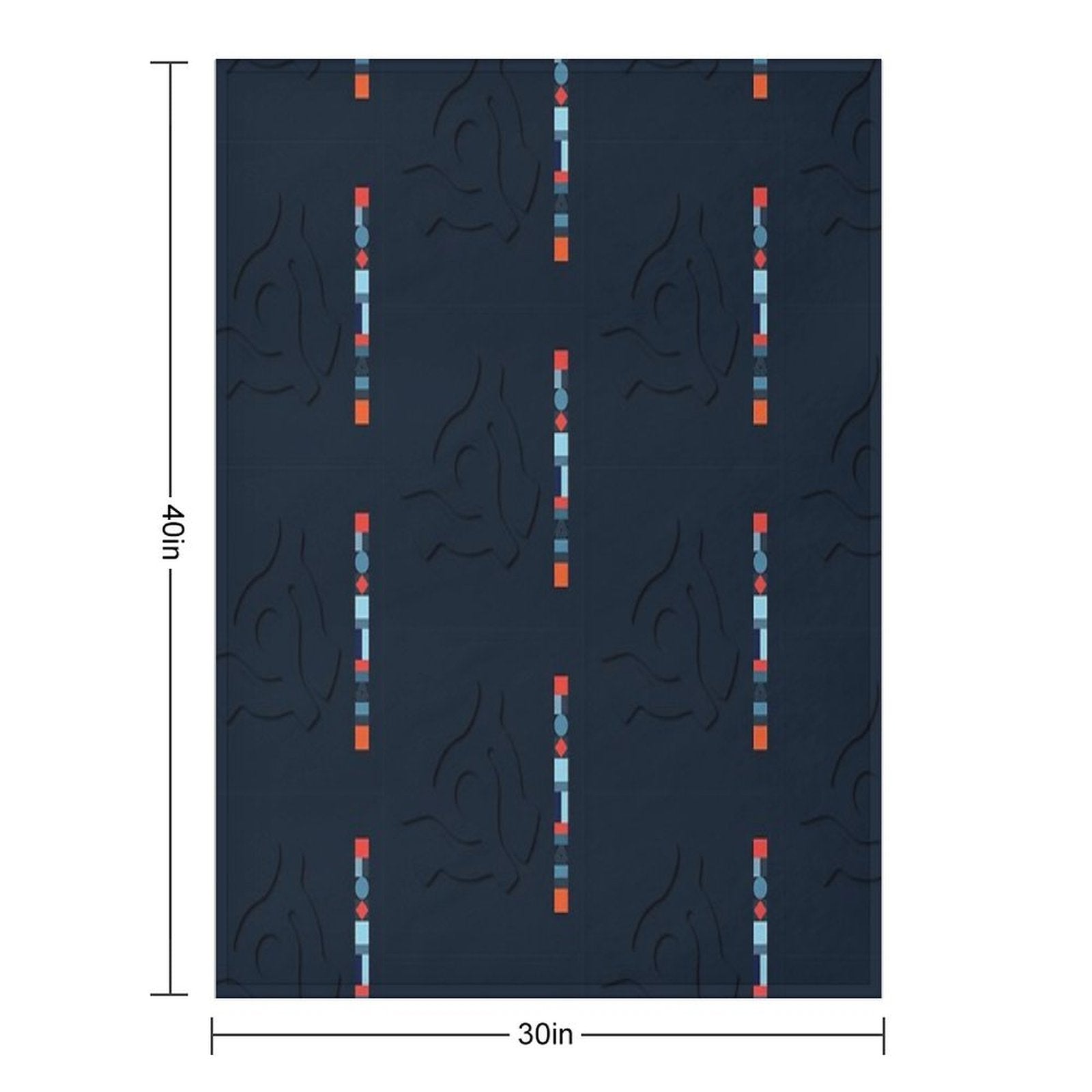 Factory Worker Sustainable Throw Blanket
