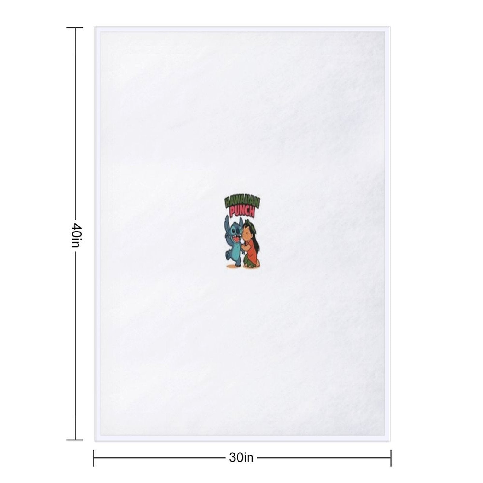 HAWAIIAN PUNCH Easy Care Throw Blanket