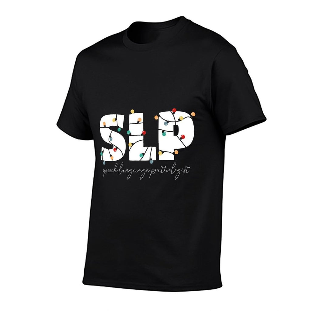 Christmas Lights Holiday SLP Speech Language Sweatshirt  Affordable Price T-Shirt