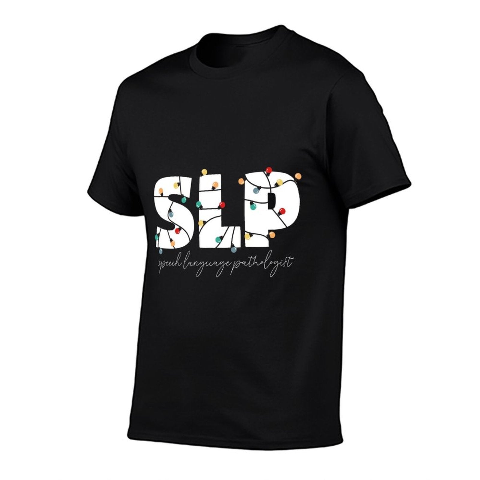Christmas Lights Holiday SLP Speech Language Sweatshirt  Affordable Price T-Shirt