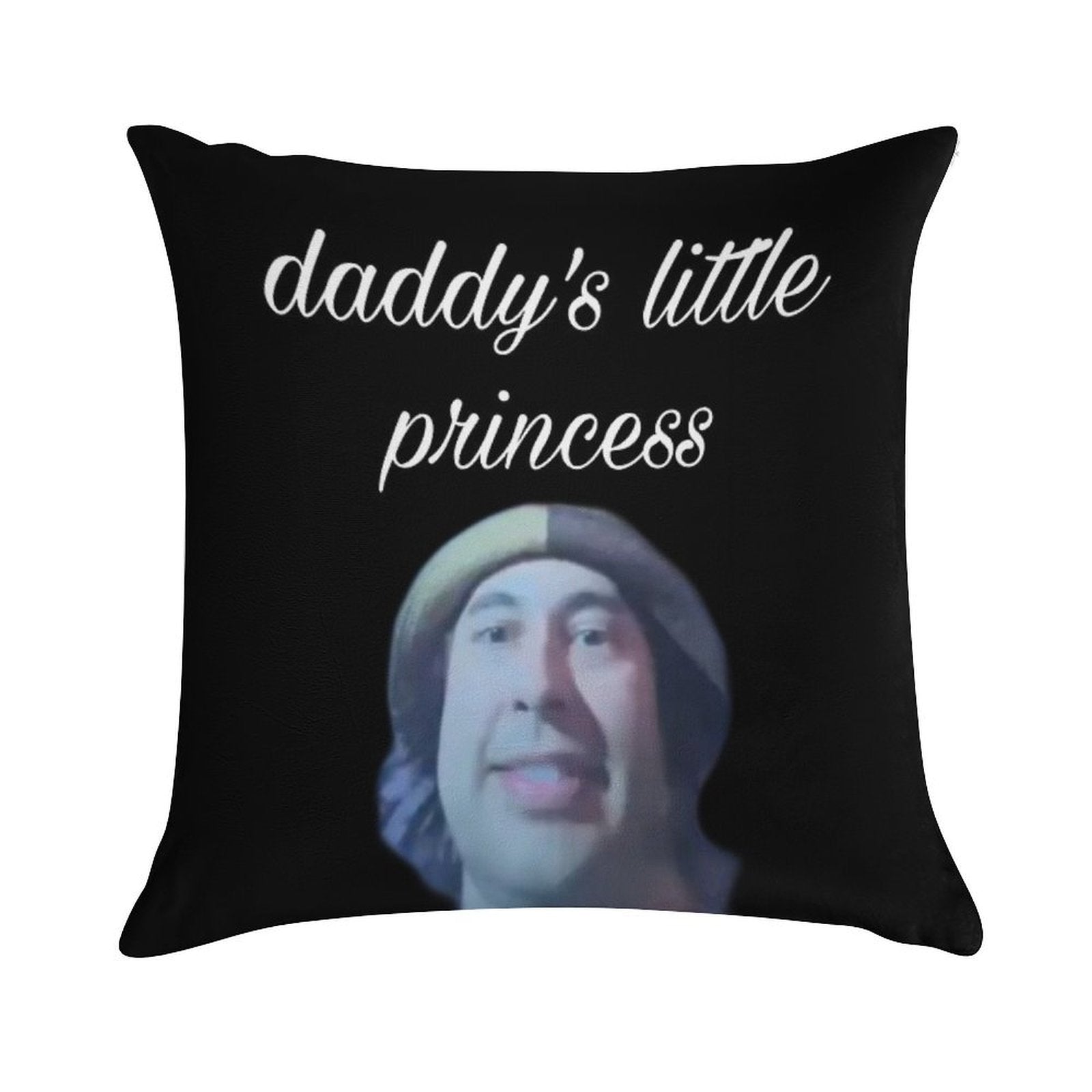 I Love Vic Fuentes 3 Soft Reinforced Edging Throw Pillow