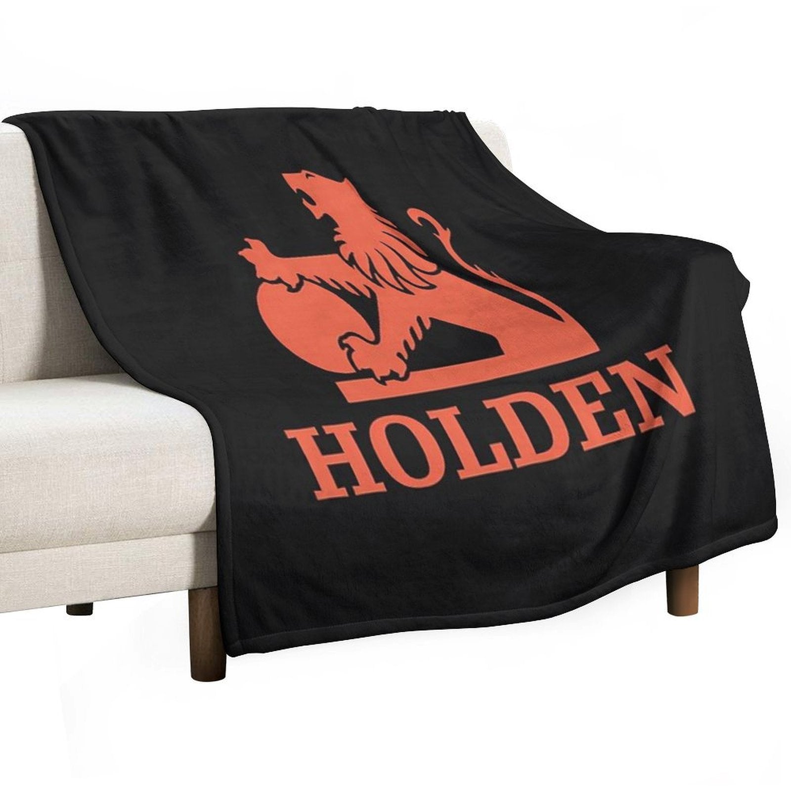 Holden Vintage Logo Versatility Throw Blanket